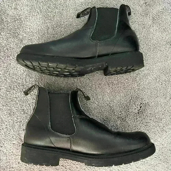 men's black Olympus boots size 7 - Picture 1 of 8